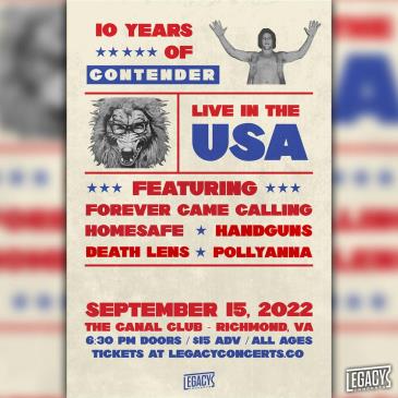 Forever Came Calling:10 Years of Contender: 