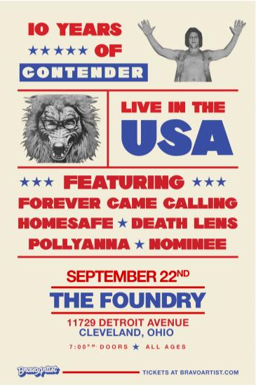 Forever Came Calling 10 years of contender at The Foundry: 