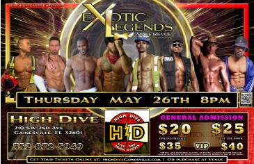 Exotic Legends XL Male Revue: 