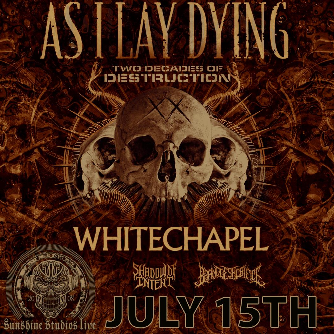 Buy Tickets to As I lay Dying in Colorado Springs on Jul 15, 2022