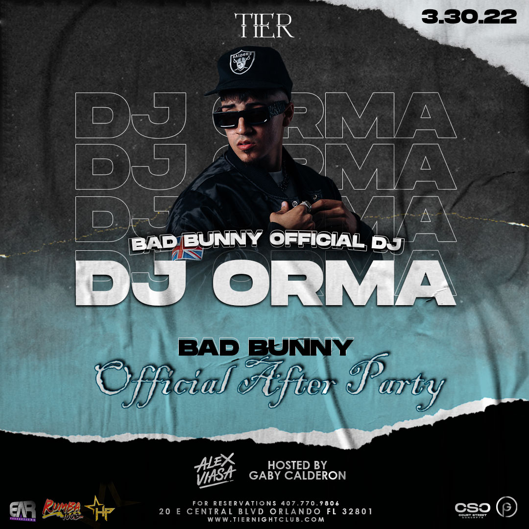 BAD BUNNY CONCERT AFTER PARTY in San Diego, CA, Feb 23, 2022 