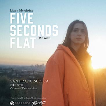 LIZZY MCALPINE: Five Seconds Flat, the tour: 