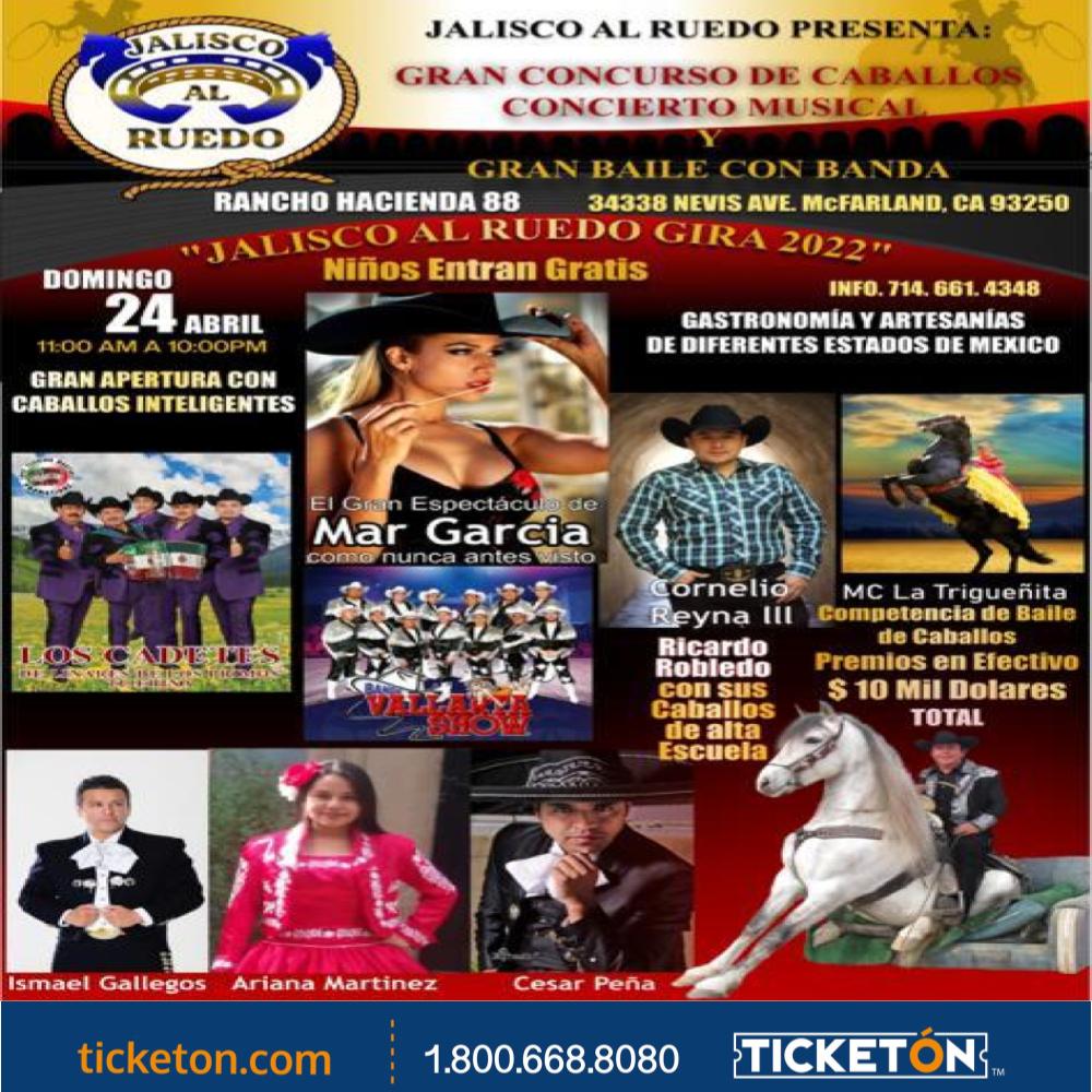 Banda Vallarta Show Rancho Hacienda 88 Tickets Boletos Mcfarland CA