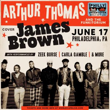 Arthur Thomas & The Funkitorium cover James Brown-img