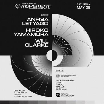 Official Movement Afterparty: Anfisa Letyago & Will Clarke: 