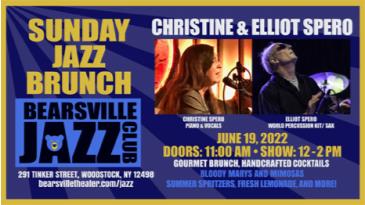 Jazz Brunch featuring Christine & Elliot Spero: 