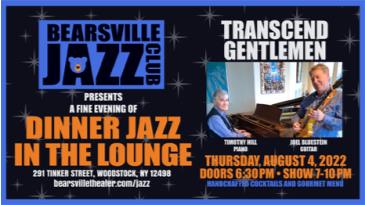 CANCELLED. Live Jazz  with Transcend Gentleman: 