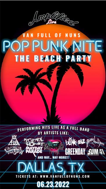 Pop Punk Nite: The Beach Party! by Van Full of Nuns: 