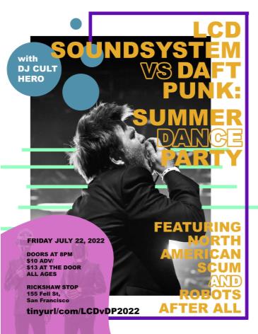 LCD Soundsystem vs. Daft Punk: Summer Dance Party!: 