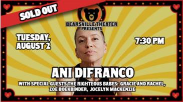 Ani DiFranco w/Special Guests  **SOLD OUT**: 