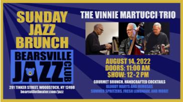Jazz Brunch with The Vinnie Martucci Trio: 