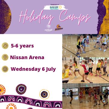 Netball Queensland July Holiday Camp - 5-6yrs: 