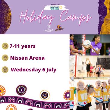 Netball Queensland July Holiday Camp - 7-11yrs: 