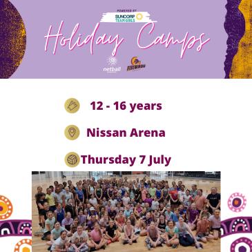 Netball Queensland July Holiday Camp - 12-16yrs-img