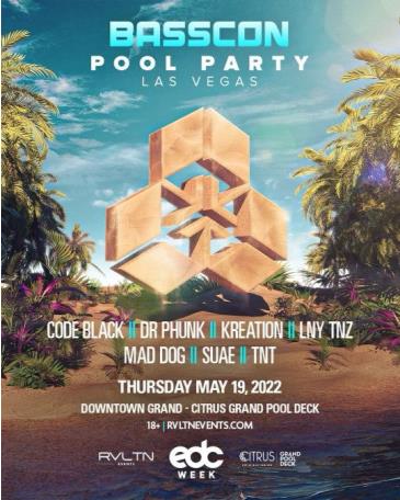 RVLTN Presents: BASSCON POOL PARTY (18+): 