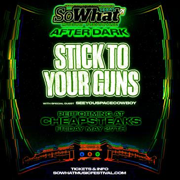 So What?! AFTER DARK: Stick To Your Guns: 