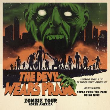 The Devil Wears Prada - Zombie Tour at Growlers - Memphis: 