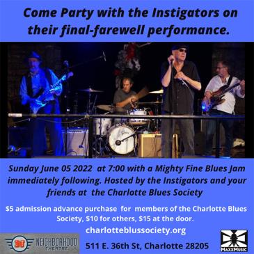 Clt Blues Society: THE INSTIGATORS: 