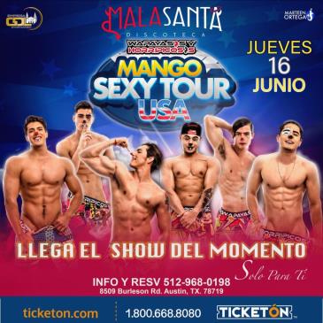 MANGO SEXY TOUR USA: 