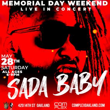 SADA BABY : LIVE IN CONCERT (MDW) ALL AGES 6-9PM-img