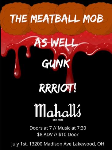 The Meatball Mob at Mahall's: 