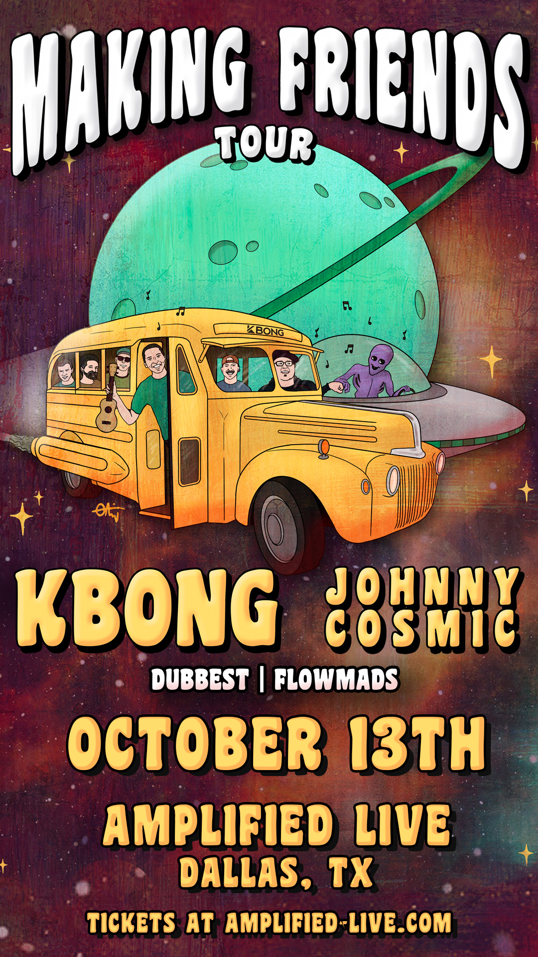 KBong and Johnny Cosmic