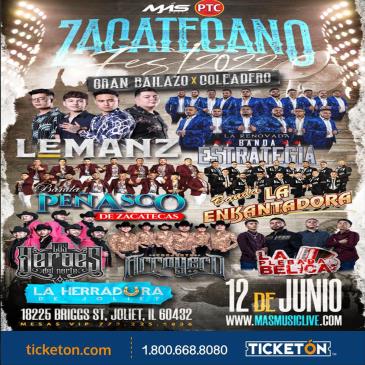 MAS MUSIC PRESENTA: ZACATECANO FEST 2022 AT LA HERRADURA
