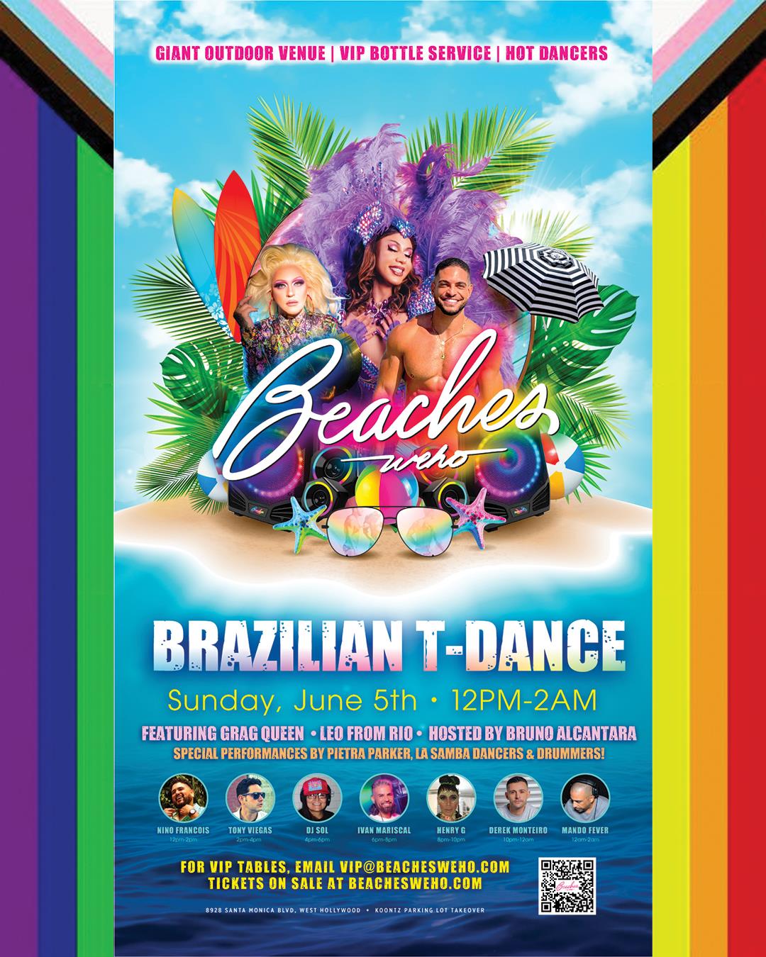 Buy Tickets to Brazilian T Dance in West Hollywood on Jun 05, 2022