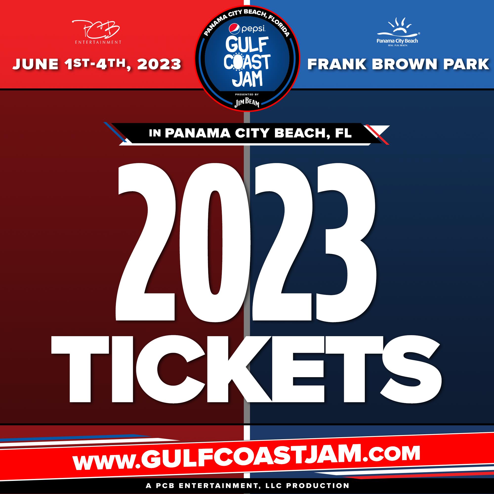 Buy Tickets to Pepsi Gulf Coast Jam June 2023 in Panama City Beach on