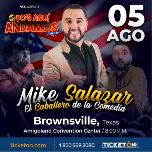 Mike Salazar Amigo Land Convention Center Tickets Boletos