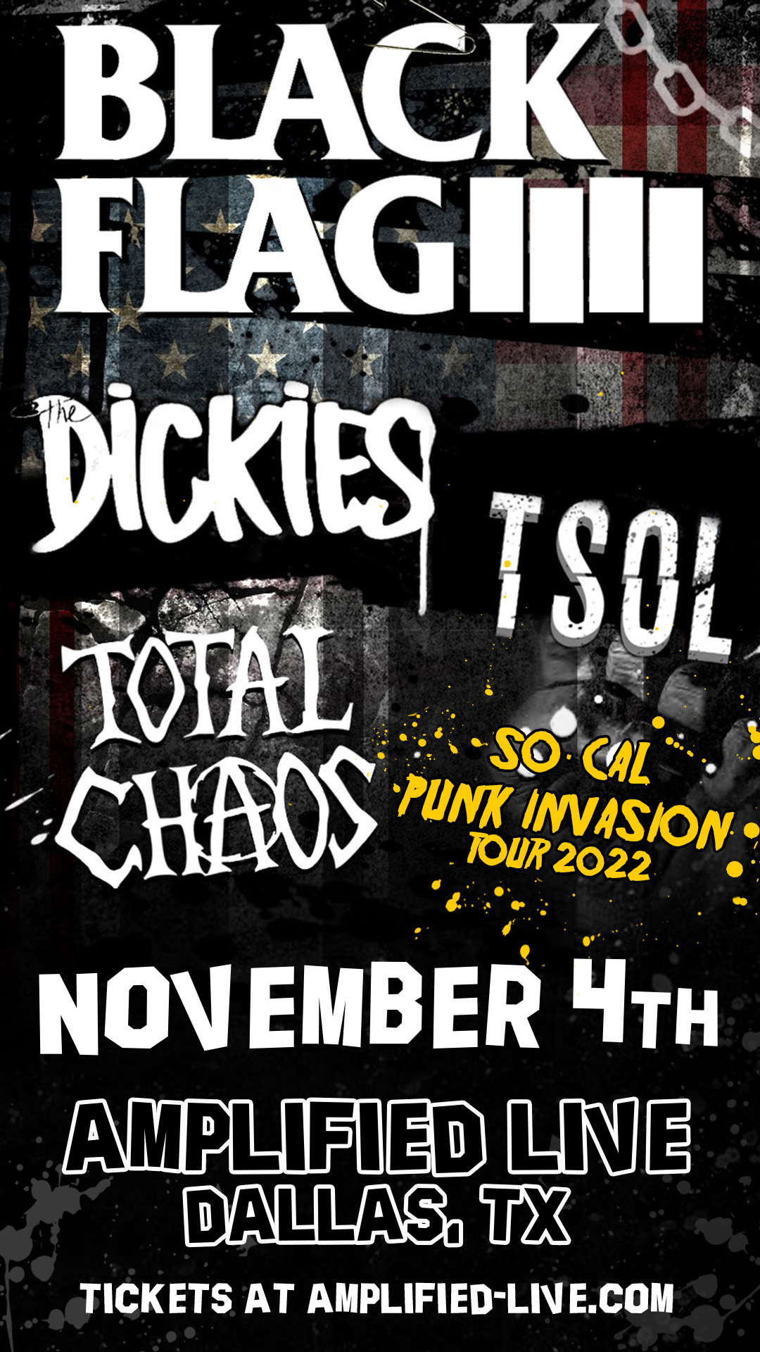 So Cal Punk Invasion Tour with Black Flag + more!