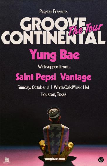 Yung Bae - Groove Continental: The Tour: 