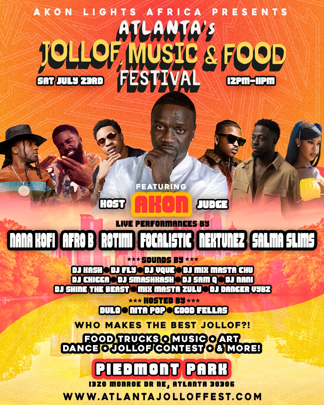 Buy Tickets to Atlanta Jollof, Music & Food Festival in Atlanta on Jul
