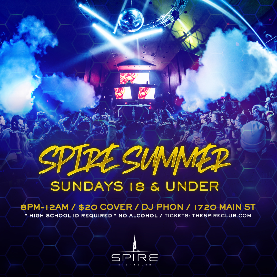 Buy Tickets to Spire Summer Sundays / 18 & Under / Sun June 26th in