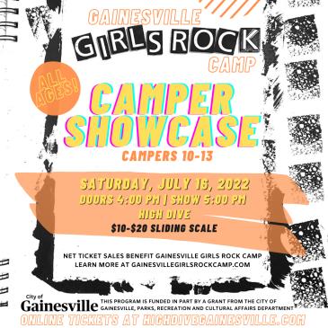 Gainesville Girls Rock Camp Showcase: 