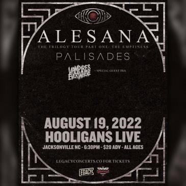 Alesana: The Emptiness Tour at Hooligans Live: 