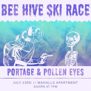 Bee Hive Ski Race at Mahall's Apartment: 
