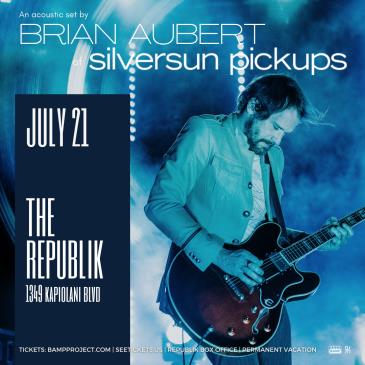 Brian Aubert of Silversun Pickups Acoustic: 