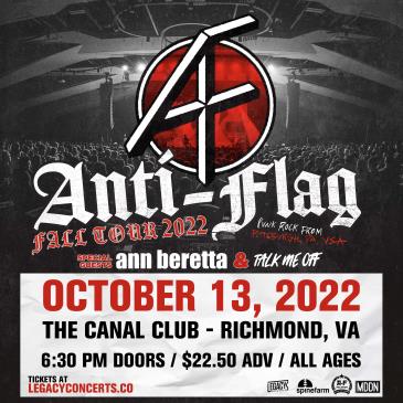 ANTI-FLAG at The Canal Club-img