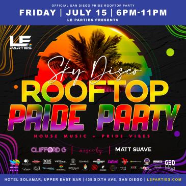 Sky Disco - FRIDAY Rooftop Pride Party - San Diego Pride-img
