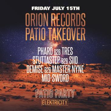 ORION RECORDS TAKEOVER (Limited Free w/ RSVP Before 11PM): 
