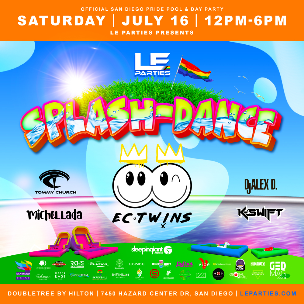 Buy Tickets to SplashDance SATURDAY Pool & Day Party San Diego