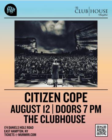 Citizen Cope: Cancelled: 