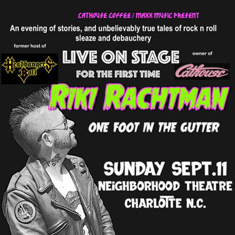 Buy Tickets to RIKI RACHTMAN One Foot In The Gutter in Charlotte on