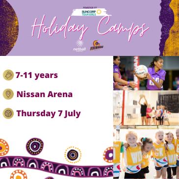 Netball Queensland July Holiday Camp - 7-11yrs THURS: 