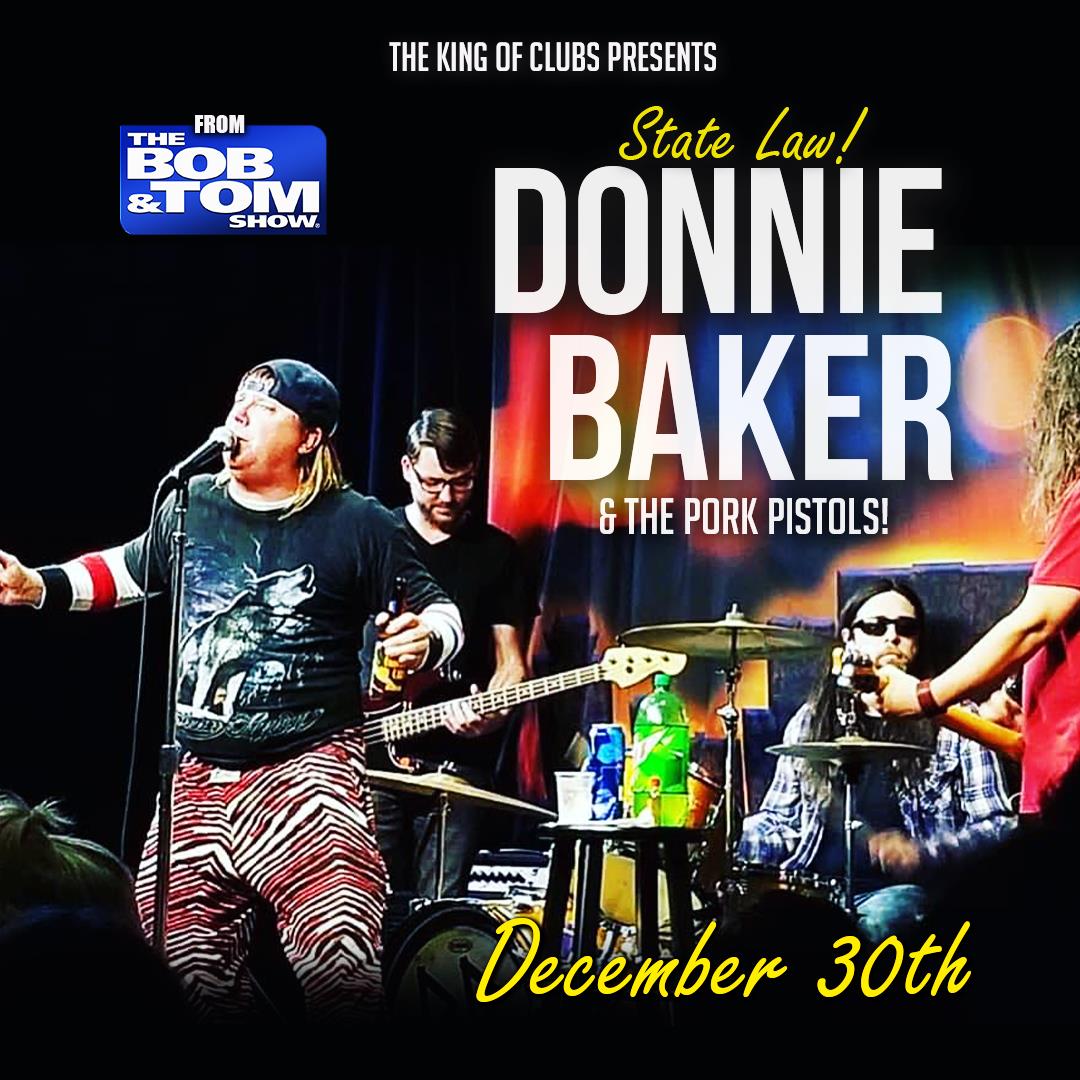 Buy Tickets to Donnie Baker in Columbus on Dec 30, 2022