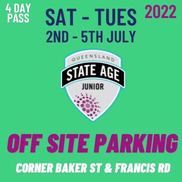 Junior Nissan State Age - 4 Day Parking - Off Site