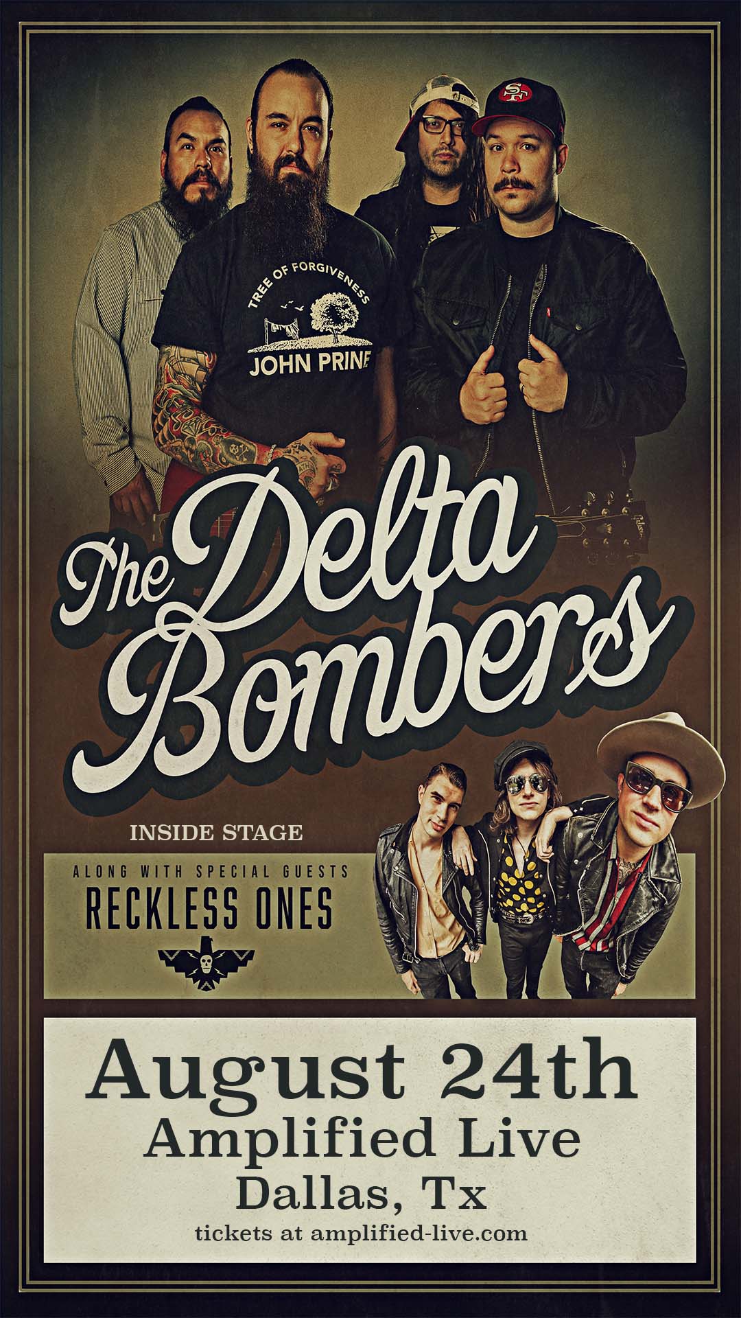 The Delta Bombers – INSIDE STAGE