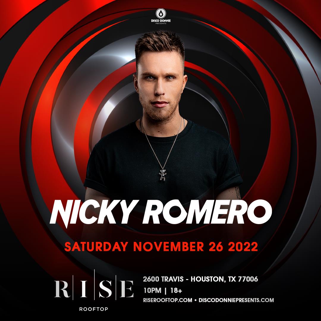 Buy Tickets to Nicky Romero - HOUSTON in Houston on Nov 26, 2022