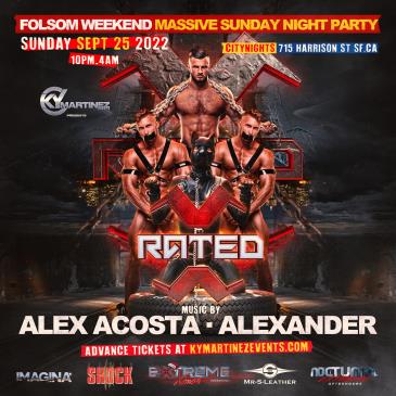 RATED X- Folsom weekend massive sunday night party-img
